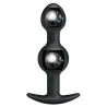 Pretty Love DUO Heavy Balls Silicone Butt Plug 10.4 x 2.6 cm